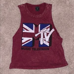 British MTV Inspired Tank top